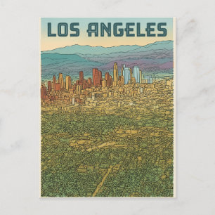 Los Angeles  Postkarte