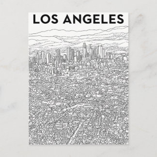 Los Angeles Postkarte