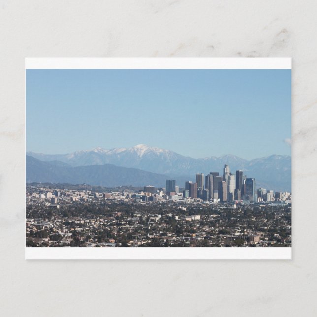 Los Angeles Postkarte (Vorderseite)
