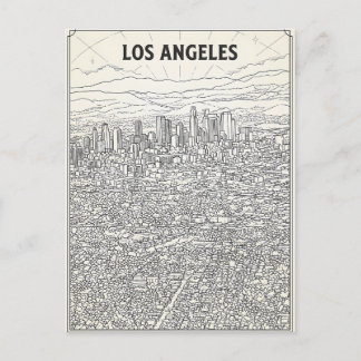 Los Angeles Postkarte