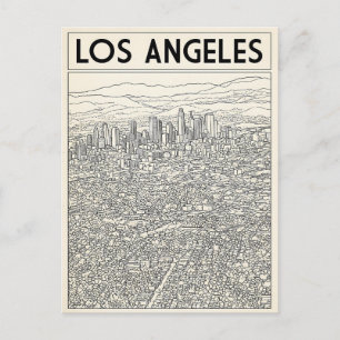 Los Angeles  Postkarte