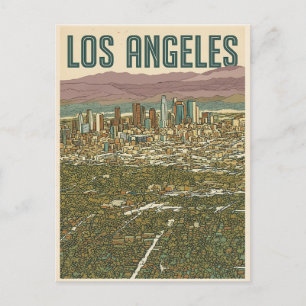 Los Angeles  Postkarte