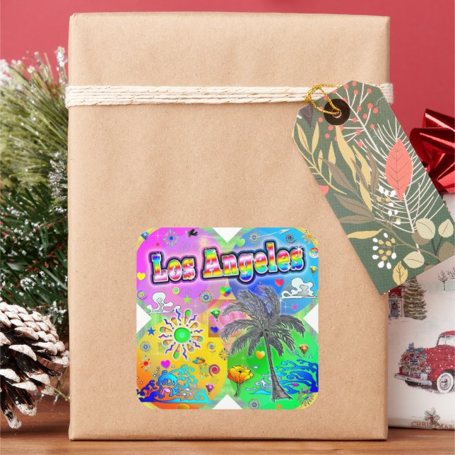 Los Angeles Quadro Seasons Sticker (Feiertag)