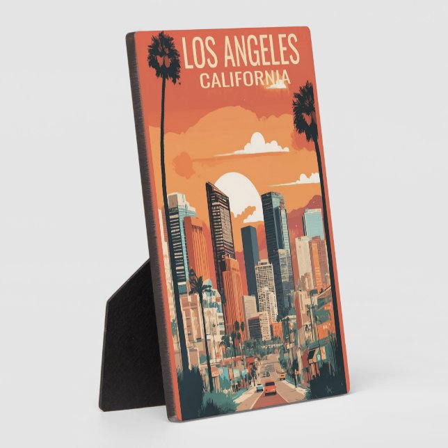 Los Angeles Reisebeispiele, Fotoplatte (Seite)