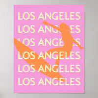 Los Angeles Reisen Kunst, Kalifornien, Reisen, Ros