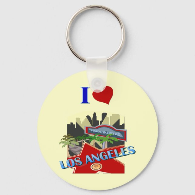 Los Angeles Schlüsselanhänger (Vorderseite)
