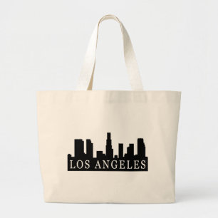 Los Angeles-Skyline Jumbo Stoffbeutel