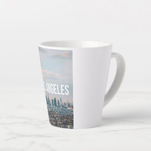 Los Angeles Skyline Retro Stadt Ästhetik Reise  Milchtasse