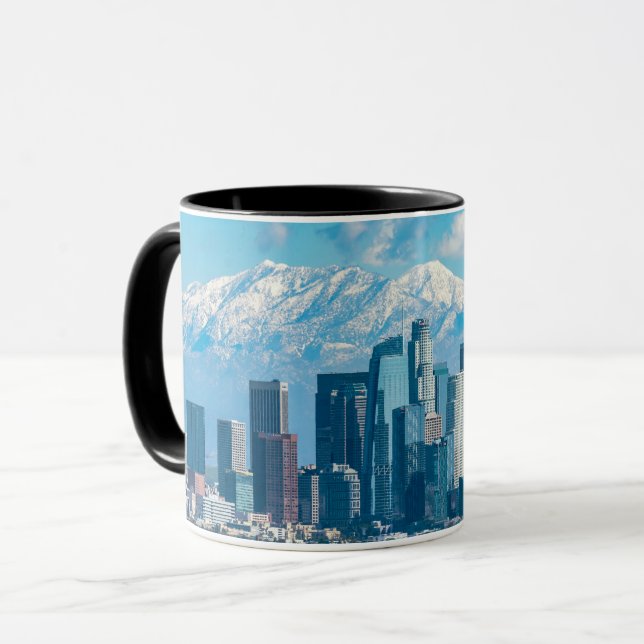 Los Angeles Skyline Tasse (Vorderseite Links)