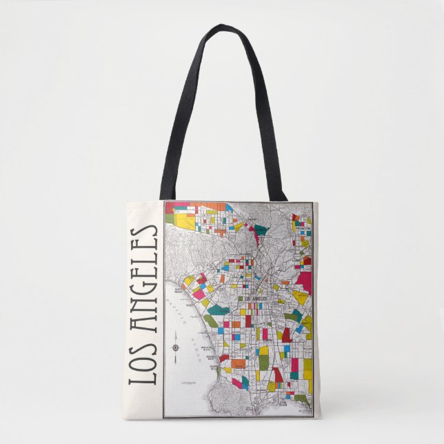Los Angeles-Straßen Tasche (Vorderseite)