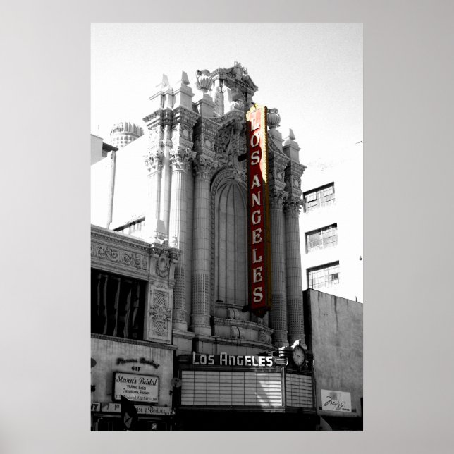 Los Angeles Theater Poster (Vorne)