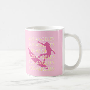 Los Angeles Travel Art, Kalifornien, Travel Art Kaffeetasse