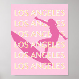Los Angeles Travel Art, Kalifornien, Travel Art Poster