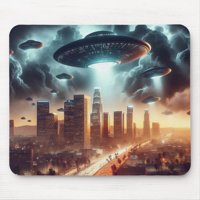 Los Angeles UFO Invasion Mousepad (Vorne)