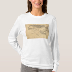Los Angeles und San- Bernardinotopographie T-Shirt