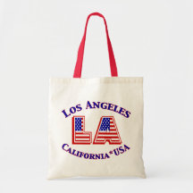 Los Angeles USA Patriotisches Logo