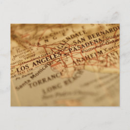 LOS ANGELES Vintage Karte