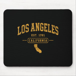 Los Angeles Vintage Sport Kalifornien Retro Mousepad