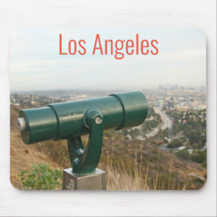 Los Angeles von Mulholland Drive Mousepad