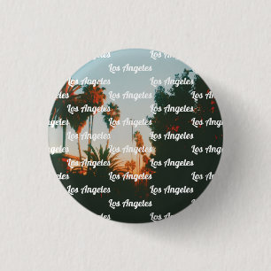 Los Angeles, West Hollywood Reise-Souvenir Button