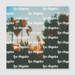 Los Angeles, West Hollywood Reise-Souvenir Magnetkarte