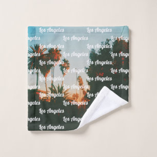Los Angeles, West Hollywood Reise-Souvenir Waschlappen