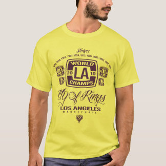 Los- Angelesstadt des Ring-T - Shirt