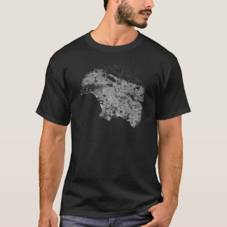 Los- AngelesStraßenkarte-T - Shirt