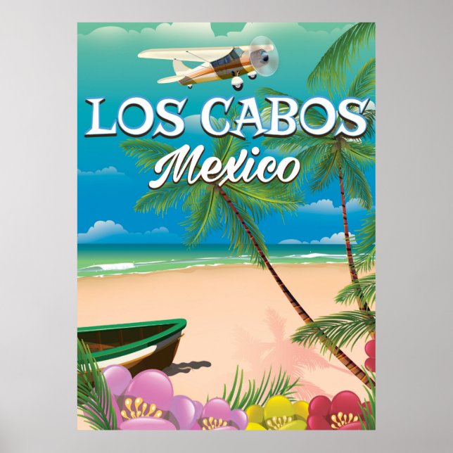 Los Cabos Mexico Beach Poster (Vorne)