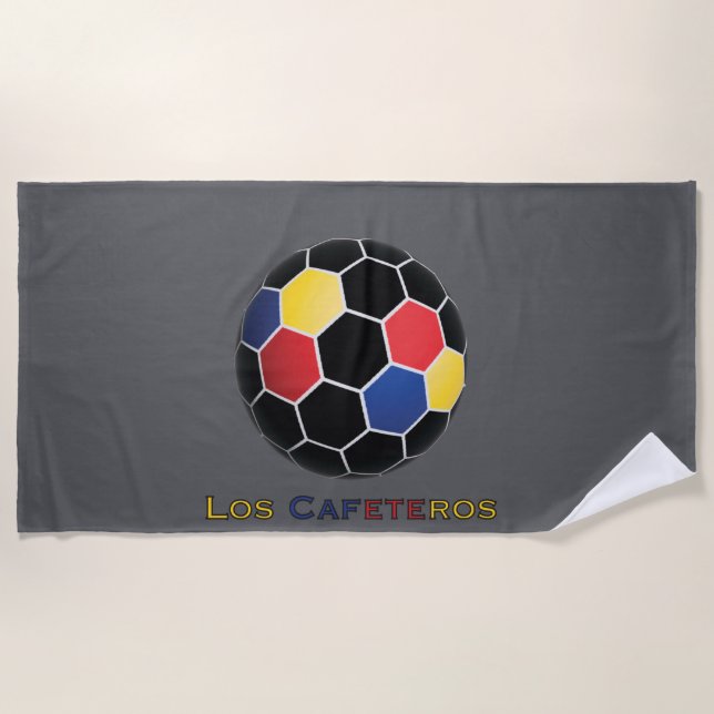 Los Cafeteros Strandtuch (Vorderseite)