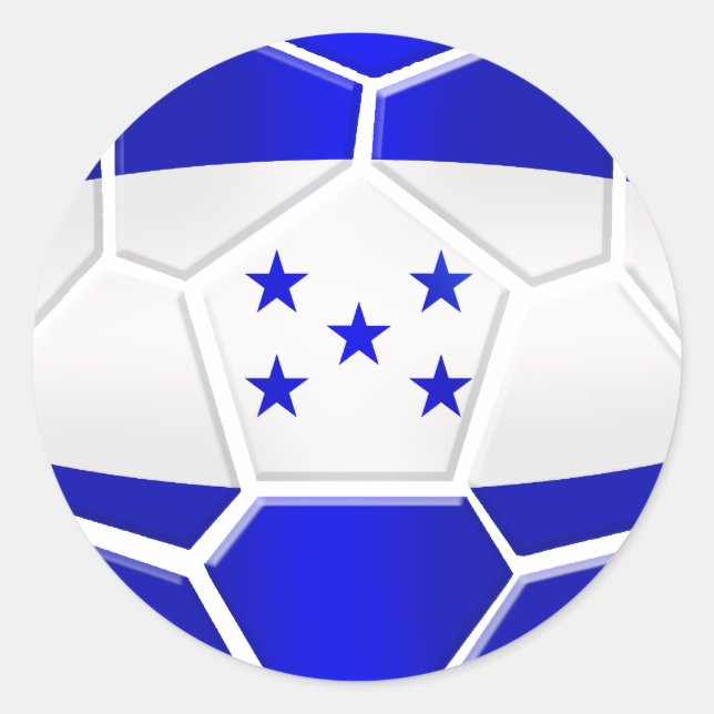 Los Catrachos Honduras Fußballgeschenke Runder Aufkleber (Vorderseite)