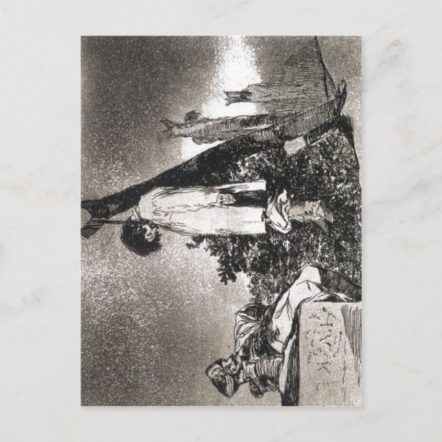 Los desastres de la guerra, Platte 36 Goya, Tampoc Postkarte (Vorderseite)