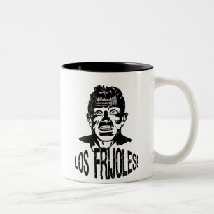 Los Frijoles  Zweifarbige Tasse