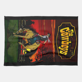 "Los Gauchos" Sandstone Untersetzer/"The Cowboys" Geschirrtuch
