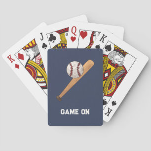 Los geht's! Baseball-Thema Spielkarten