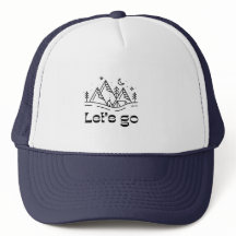 Los geht's Bergmütze | Abenteurer Trucker Cap |