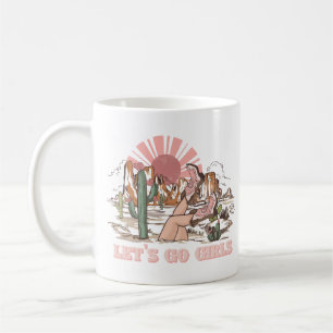 Los geht's Mädchen Kaffeetasse