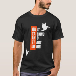 Los geht's – Motivation in Aktion Inspirierend T-Shirt
