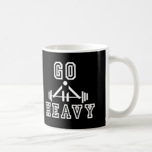 Los geht's schwer kaffeetasse