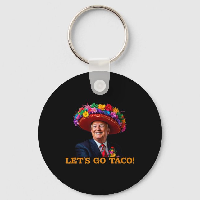 Los geht's Taco _3  Schlüsselanhänger (Vorderseite)