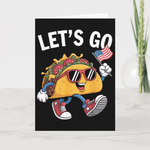 Los geht's Taco Lustig Trump kneift immer _13 Karte