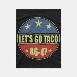Los geht's Taco Lustig Trump kneift immer 33 Fleecedecke
