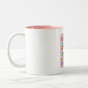 Los geht's, um einen Wirbel zu verursachen Dummer  Zweifarbige Tasse
