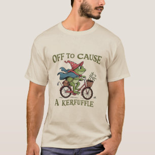Los geht's, um einen Wirbel zu verursachen Frosch  T-Shirt