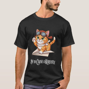 Los geht's, um einen Wirbel zu verursachen Retro-A T-Shirt