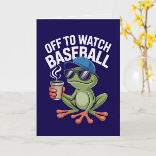 Los geht's zur Baseball-Sportfrosch-Karte Karte