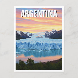Los Glaciares Nationalpark Argentinien Postkarte