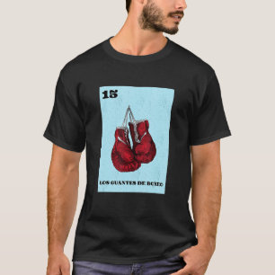 Los Guantes De Boxeo Mexikanische Boxhandkarten T-Shirt