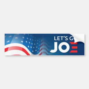 Los, Joe! Biden President 2020 - Anti-Trump Autoaufkleber