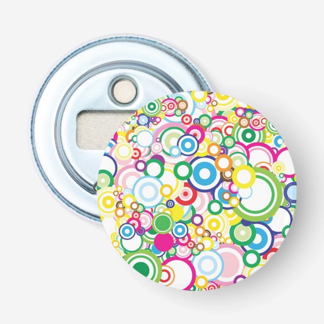 Los klare Kreise Flaschenöffner (Vorderseite)